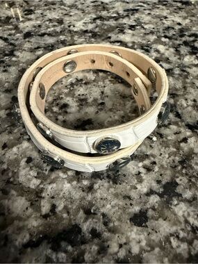 🆕 Rustic Cuff Faux Leather Double Wrap Bracelet